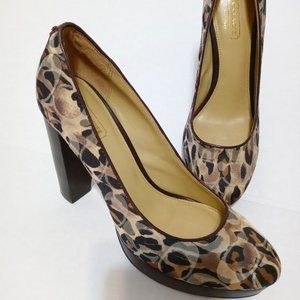 Women Shoes Coach Pumps Waverly High Heels Size 6.